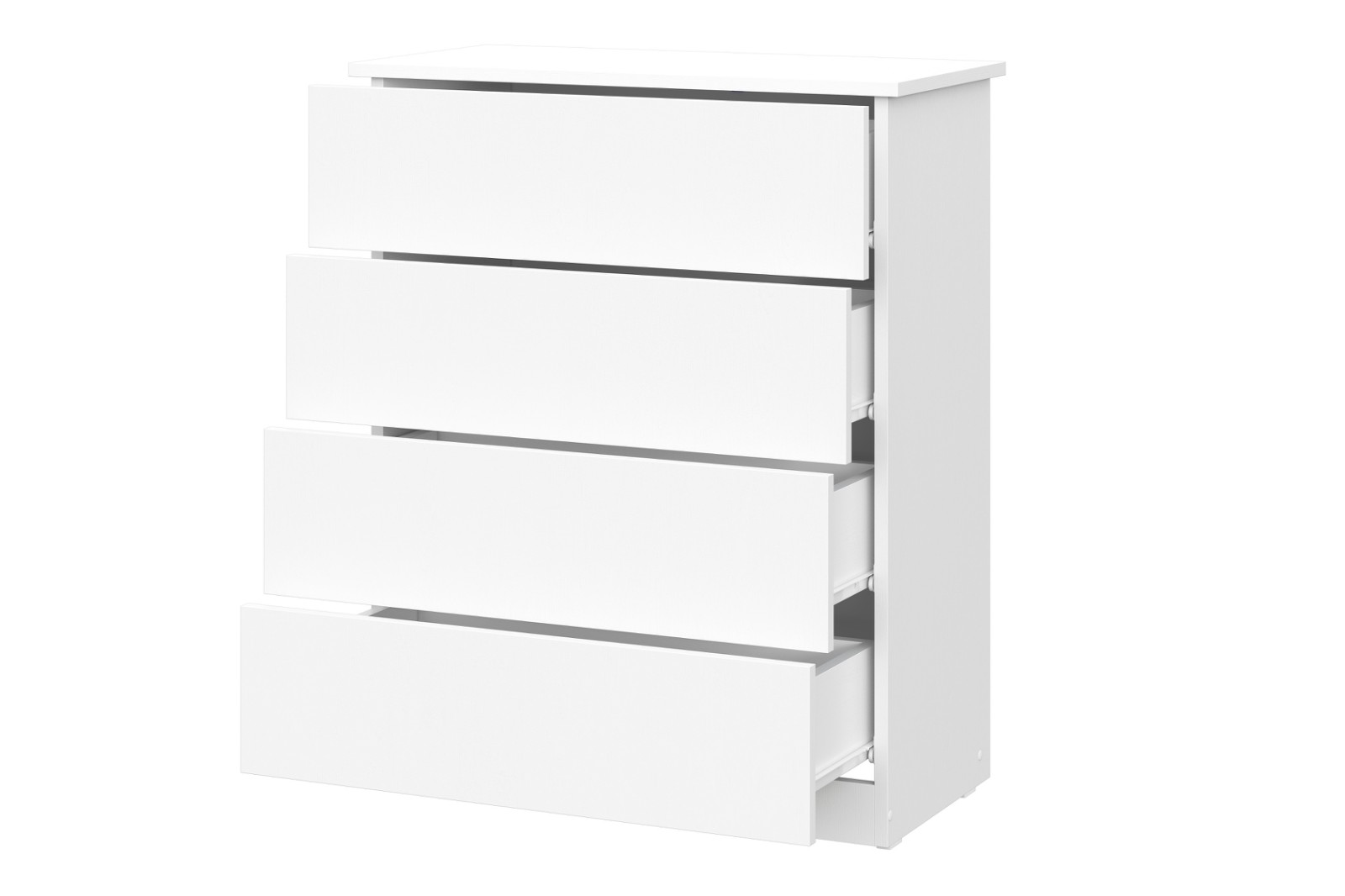 Комод NN Мебель КМ 1 Белый текстурный - фото2