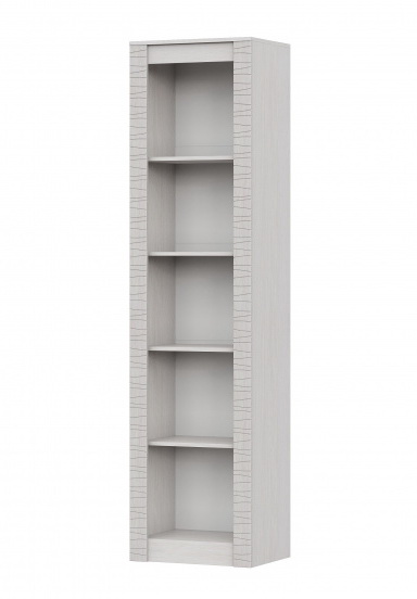 Пенал SV-МЕБЕЛЬ (МС Гамма 20 К) Серия №4 Ясень анкор  светлый / Сандал светлый, глухой - фото2