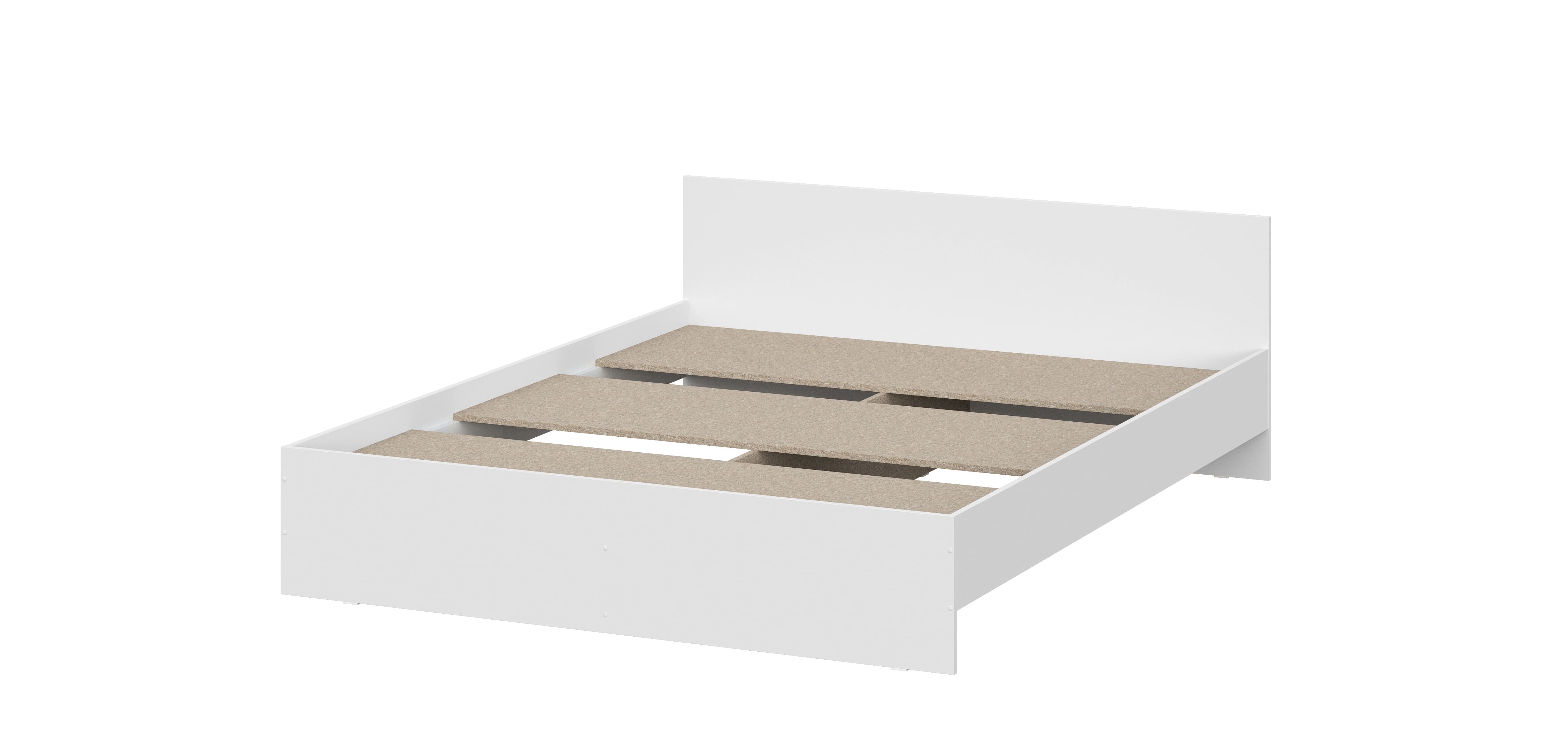 Кровать NN Мебель (МС Денвер К) Белый, 160/200 SAFE - фото