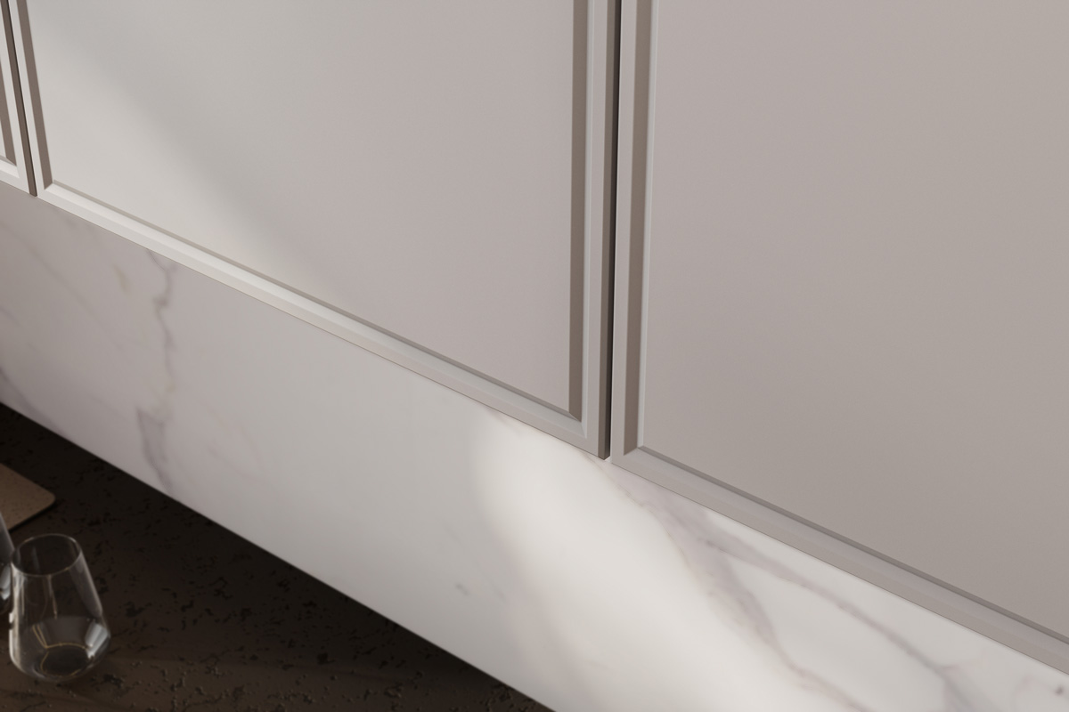 Кухонный гарнитур NN-Мебель "Адель К" 2,0м Белый/Нео/Черный - фото3