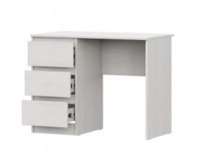 Стол с ящиками SV-МЕБЕЛЬ (МС Бриз-1 К) Ясень Анкор светлый - фото3