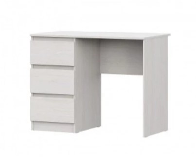 Стол с ящиками SV-МЕБЕЛЬ (МС Бриз-1 К) Ясень Анкор светлый - фото