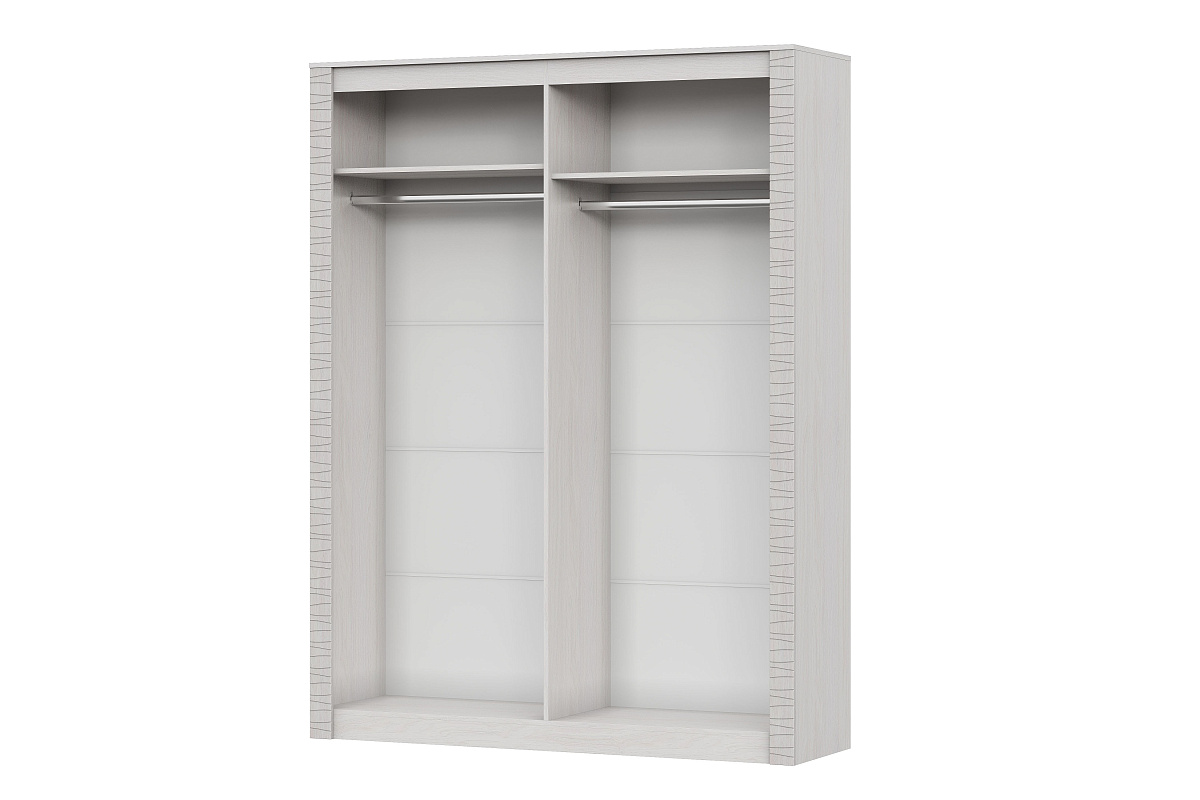 Шкаф SV-МЕБЕЛЬ (МС Гамма 20 К) Серия №4 Ясень анкор светлый / Сандал светлый, универсальный 4 ств. - фото2