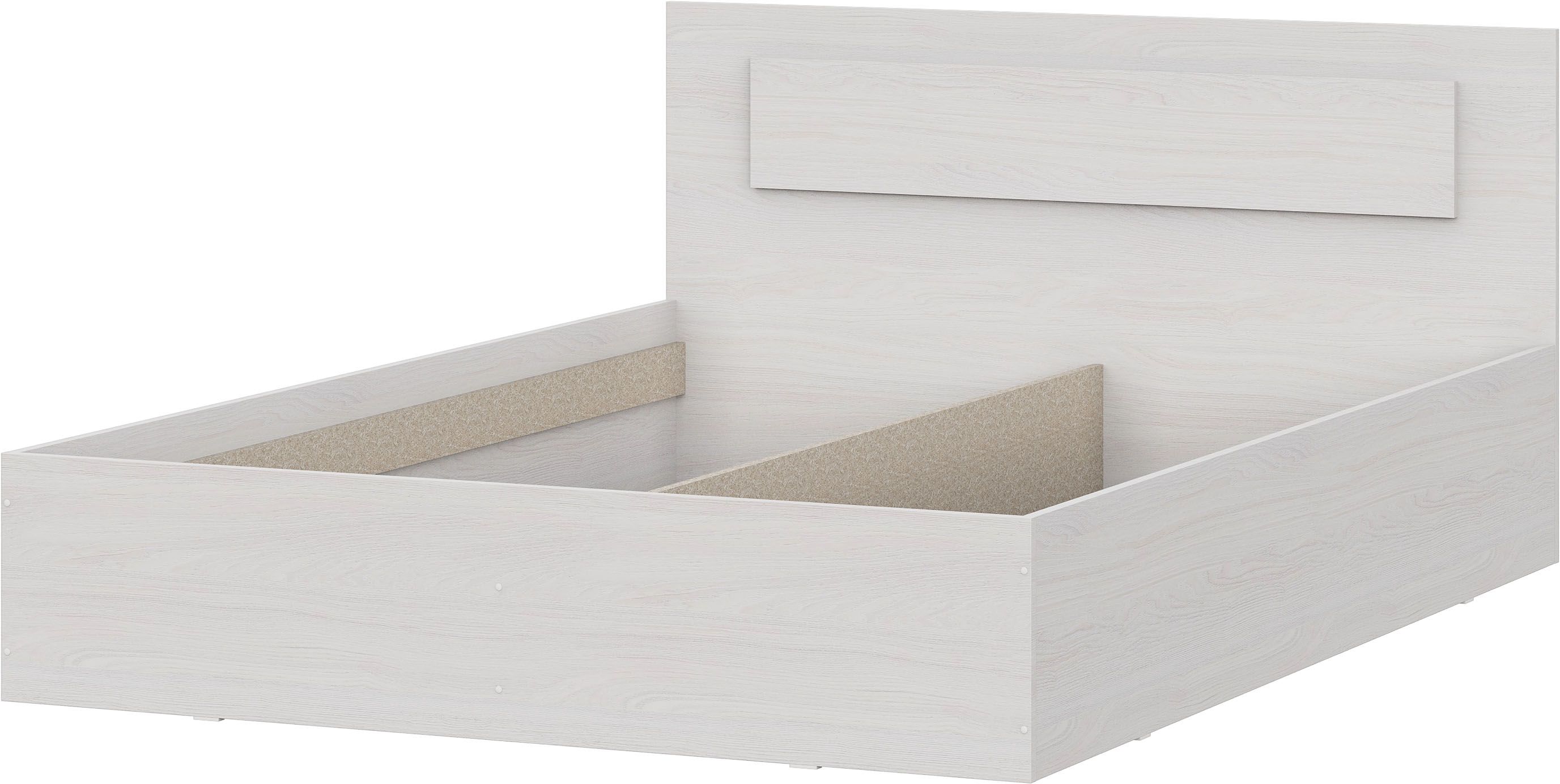 Кровать NN Мебель МСП 1 Ясень Анкор светлый/Ясень Анкор светлый 140/200, универсальная - фото