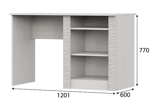 Стол SV-МЕБЕЛЬ (МС Гамма 20 К) Серия №4 Ясень анкор светлый / Сандал светлый - фото3