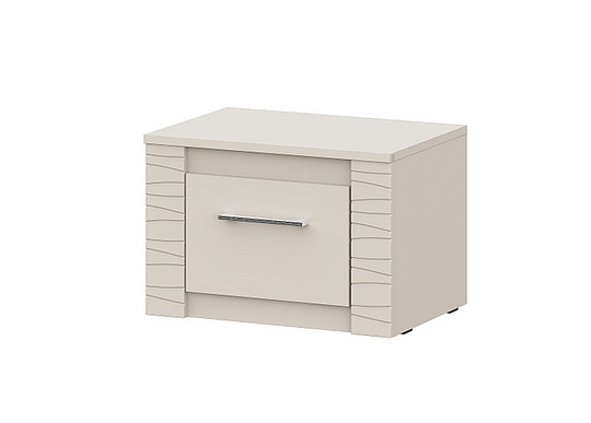 Тумба прикроватная NN Мебель (МС Калипсо К) Меланж - фото