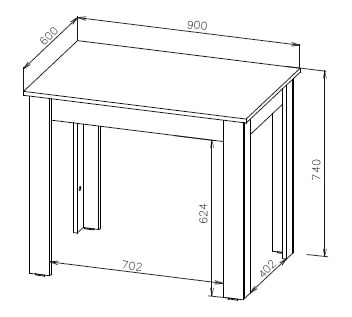 Стол обеденный NN Мебель СО 1 Дуб золотой - фото2