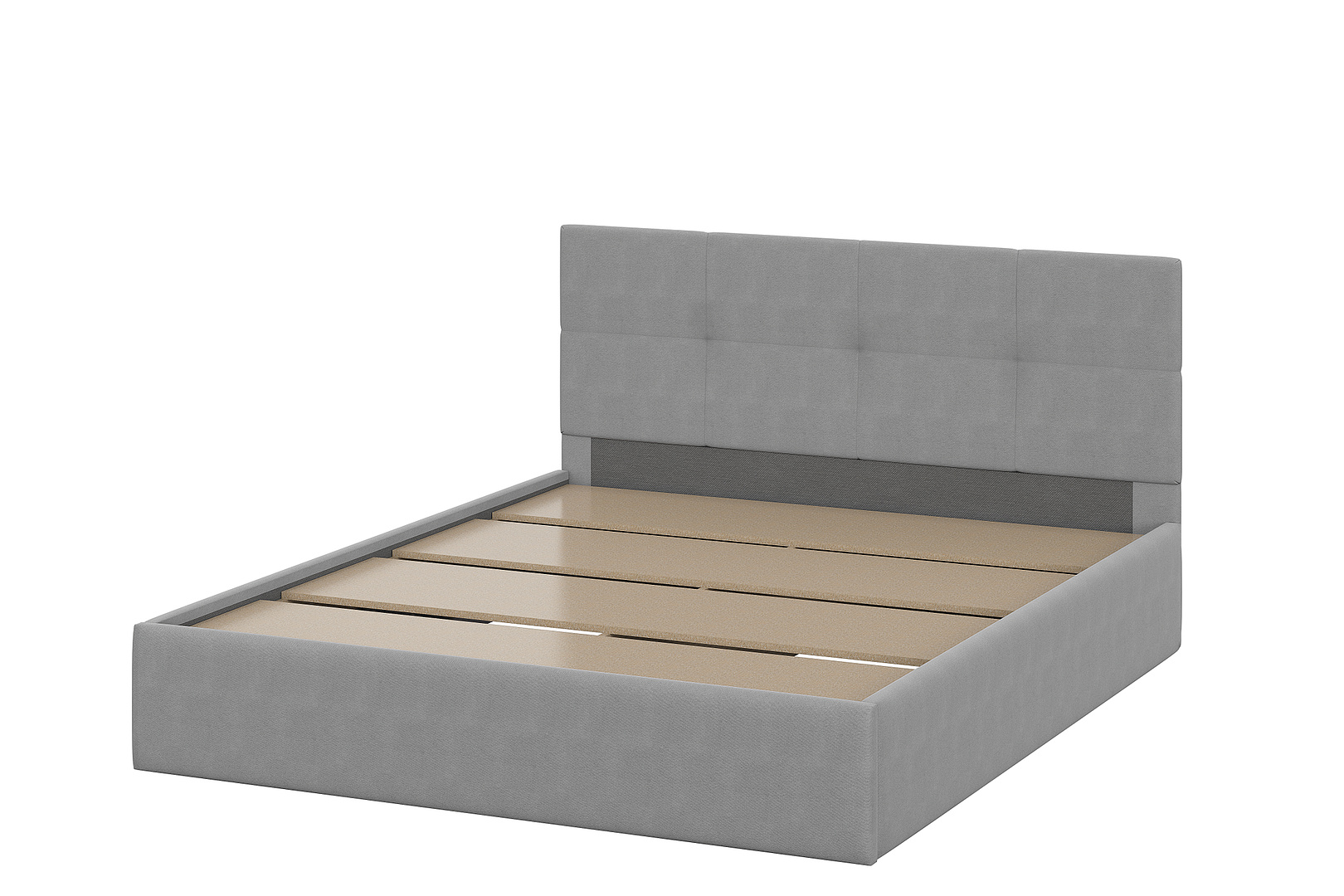 Кровать NN Мебель К №4 Серый, 160/200 - фото3