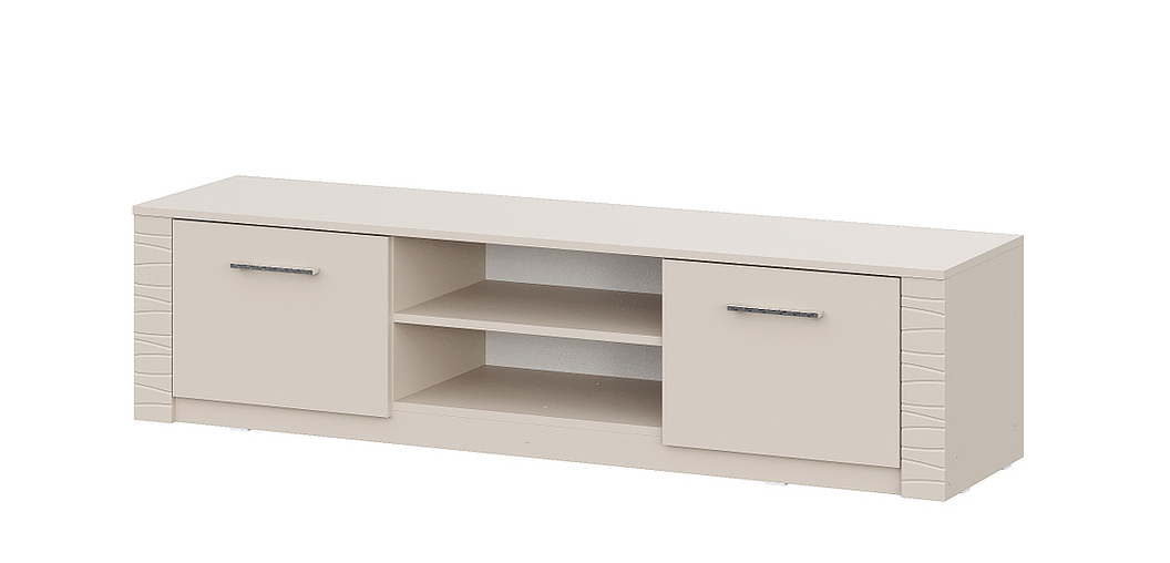 Тумба для ТВ NN Мебель (МС Калипсо К) (1600) Меланж - фото