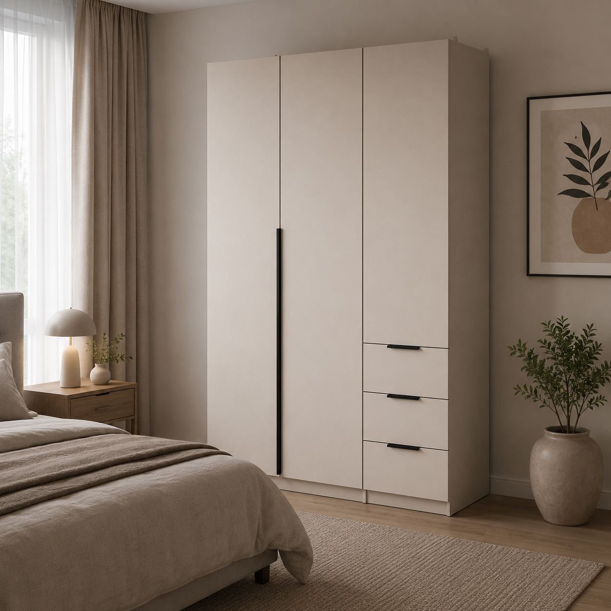 Шкаф SV-МЕБЕЛЬ ШК 22 К (СЕЙФ) Меланж BS - фото4