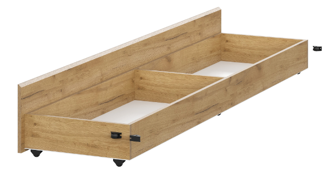 Ящик для кровати SV-МЕБЕЛЬ (МС Милан К) Дуб Золотой - фото