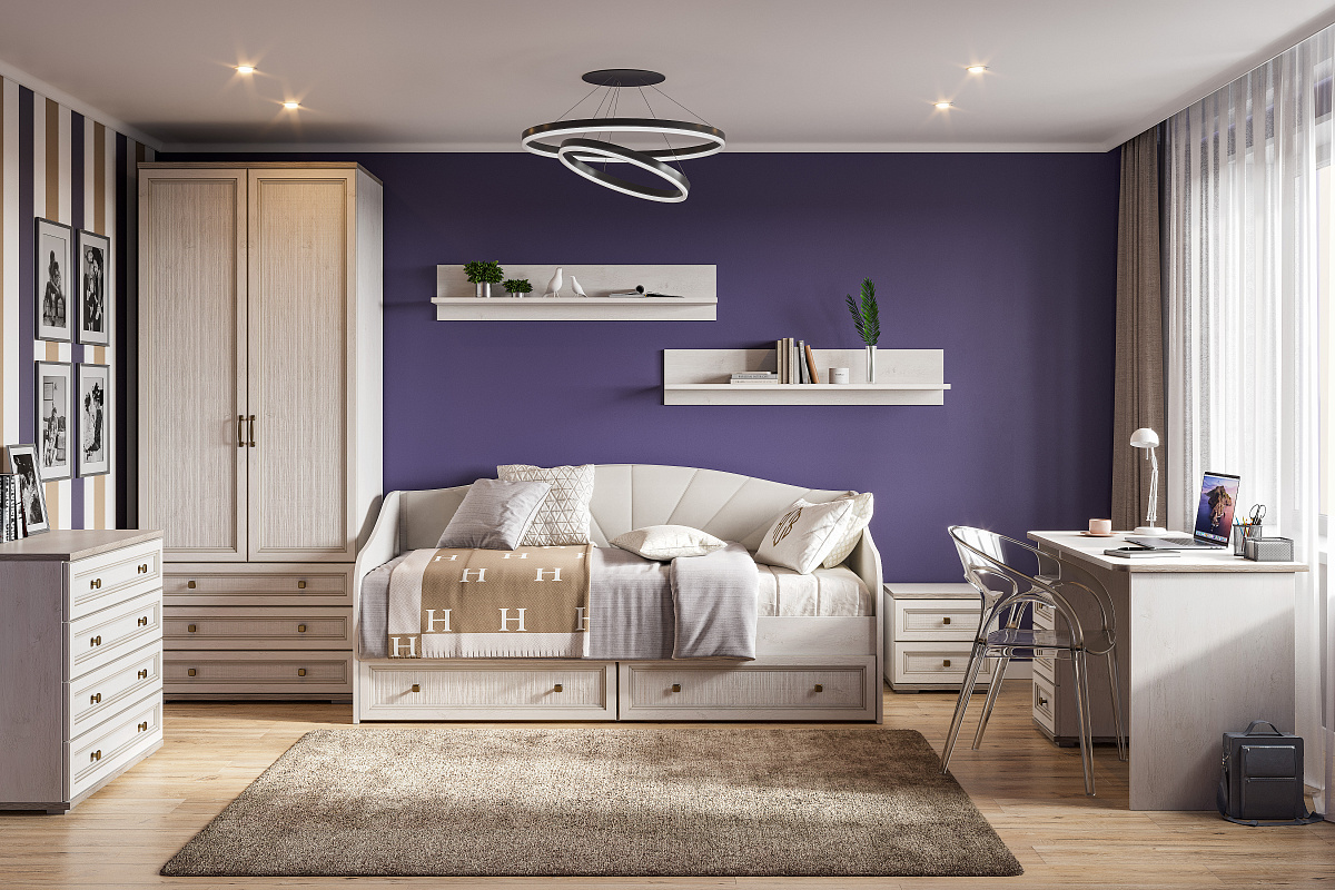 Стол SV-Мебель (МС Александрия) СТ-101 Серия 4 Сосна Санторини светлый - фото4