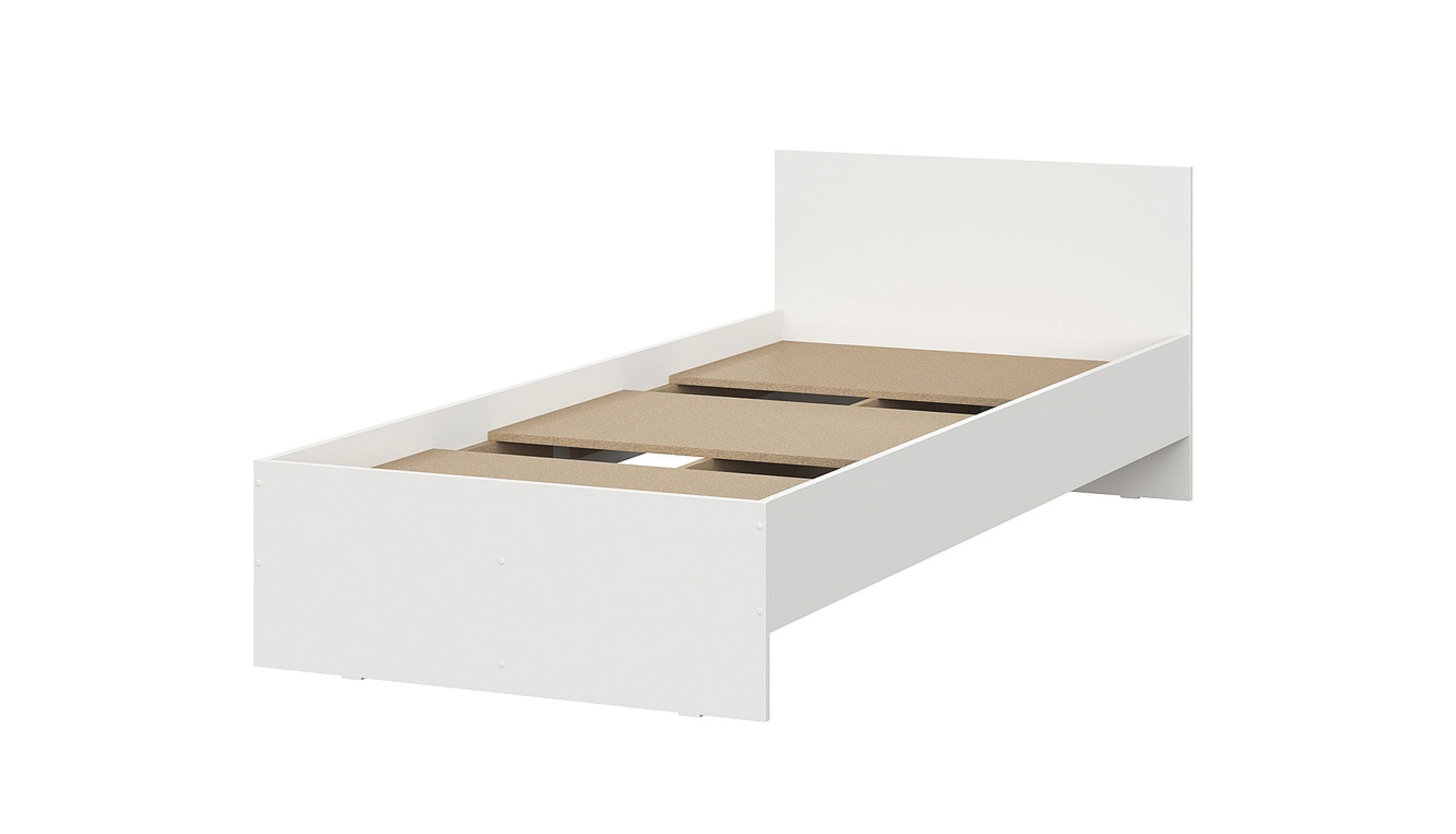 Кровать NN Мебель (МС Денвер К) Белый, 90/200 SAFE - фото