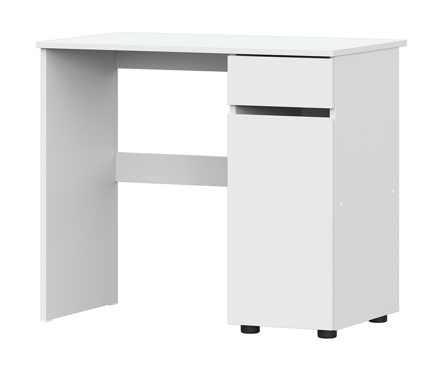 Стол письменный NN Мебель (МС Токио) Белый текстурный - фото