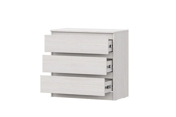 Комод SV-МЕБЕЛЬ (МС Бриз-1 К) Ясень Анкор светлый, 3 ящ. - фото2