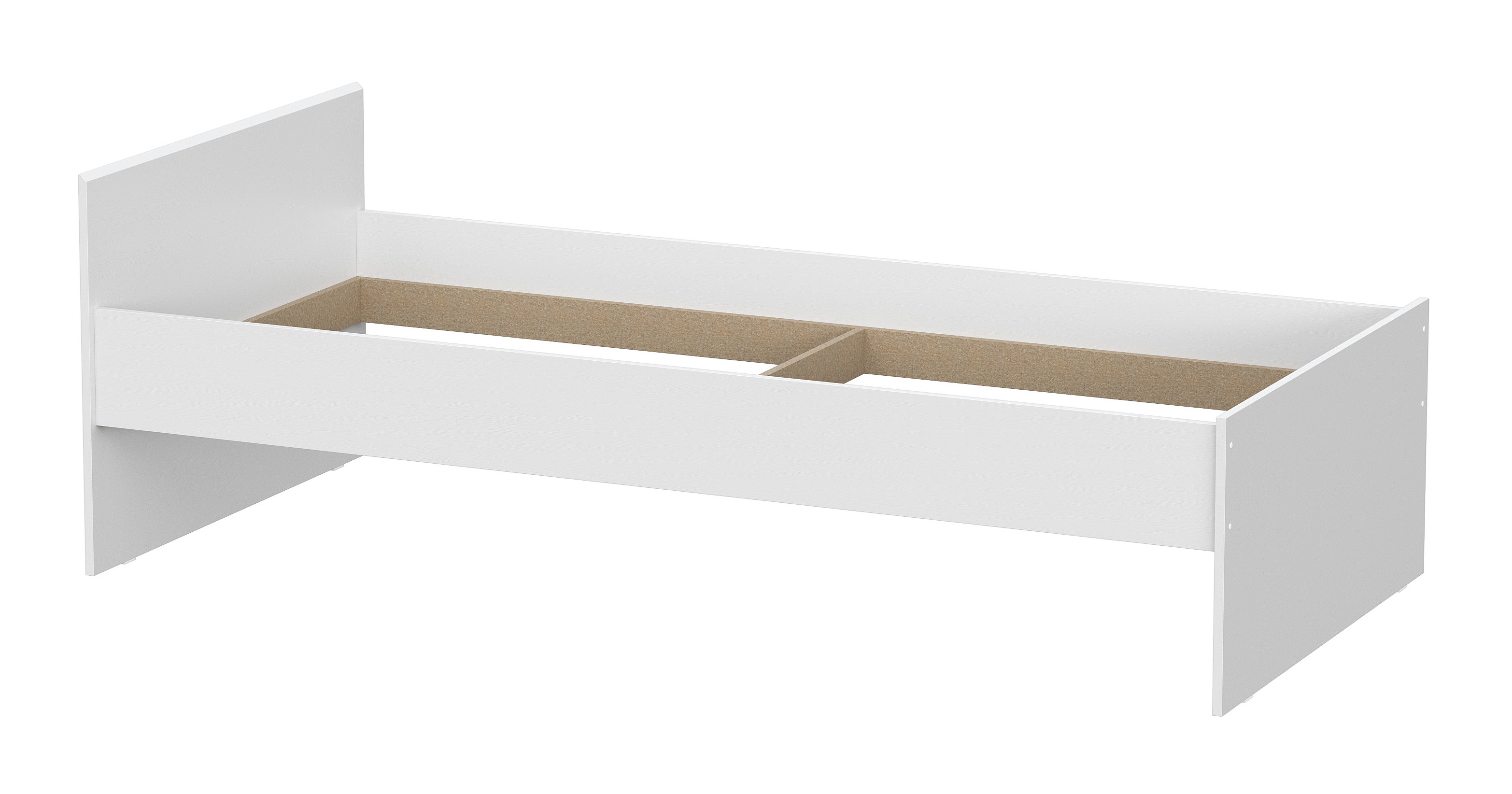 Кровать NN Мебель (МС Токио) Белый текстурный 90/200 - фото4