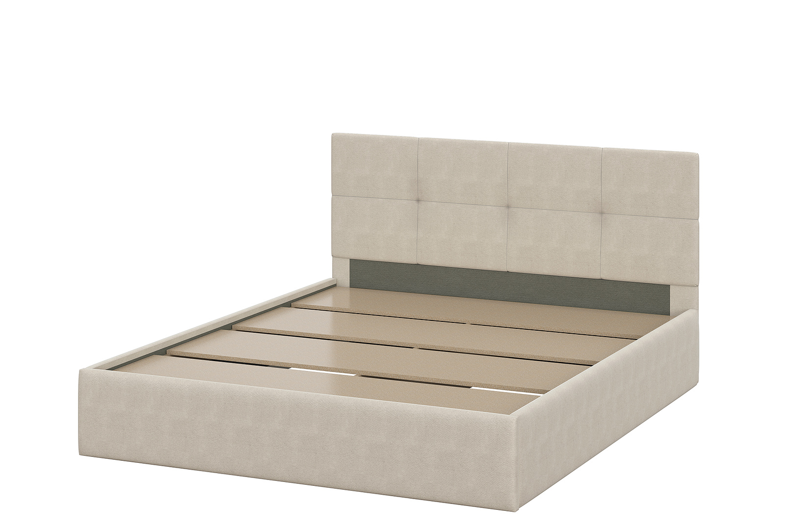 Кровать NN Мебель К №4 Бежевый, 160/200 - фото3