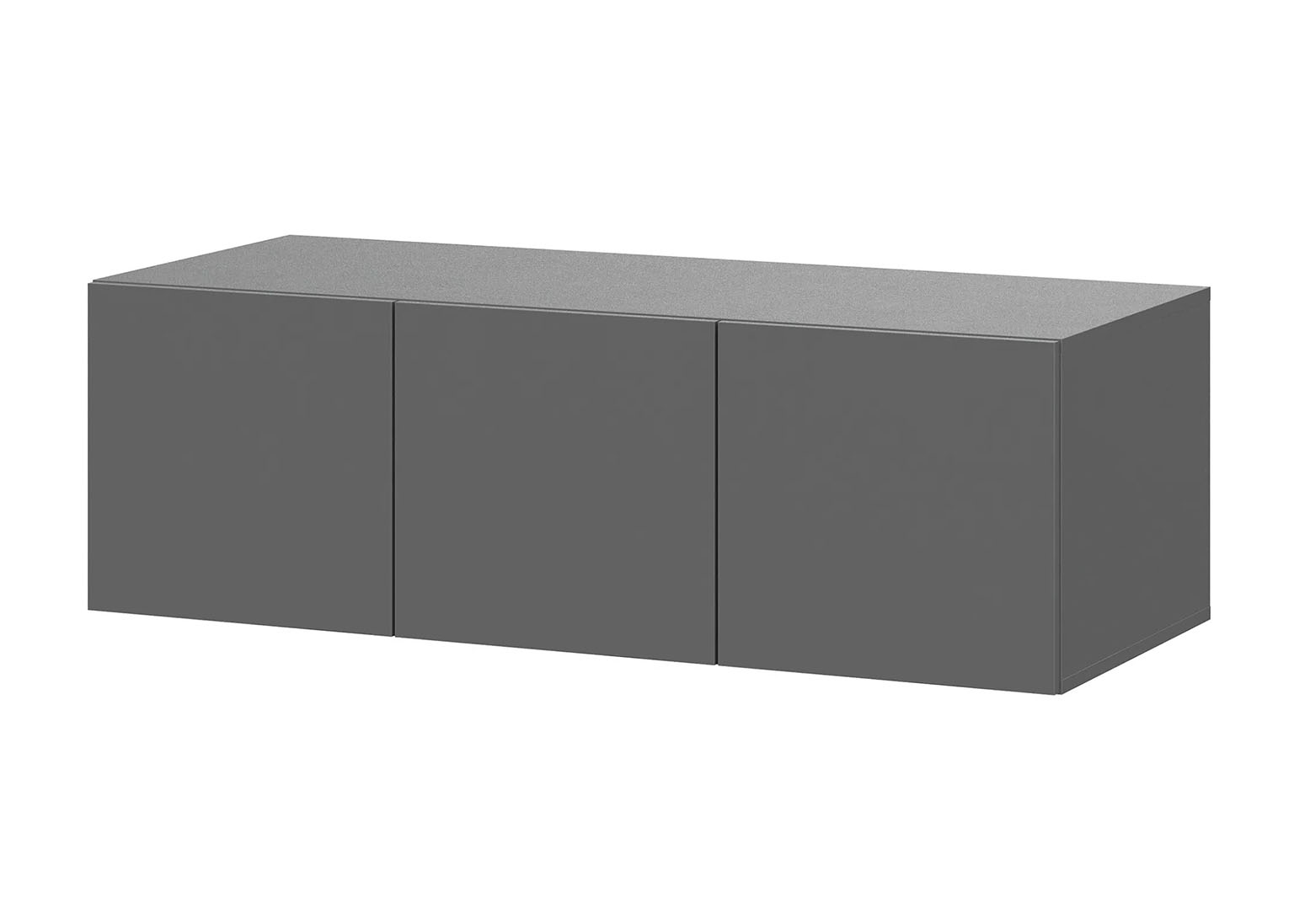 Шкаф NN Мебель ШК 5 (1200) Антресоль Графит серый - фото