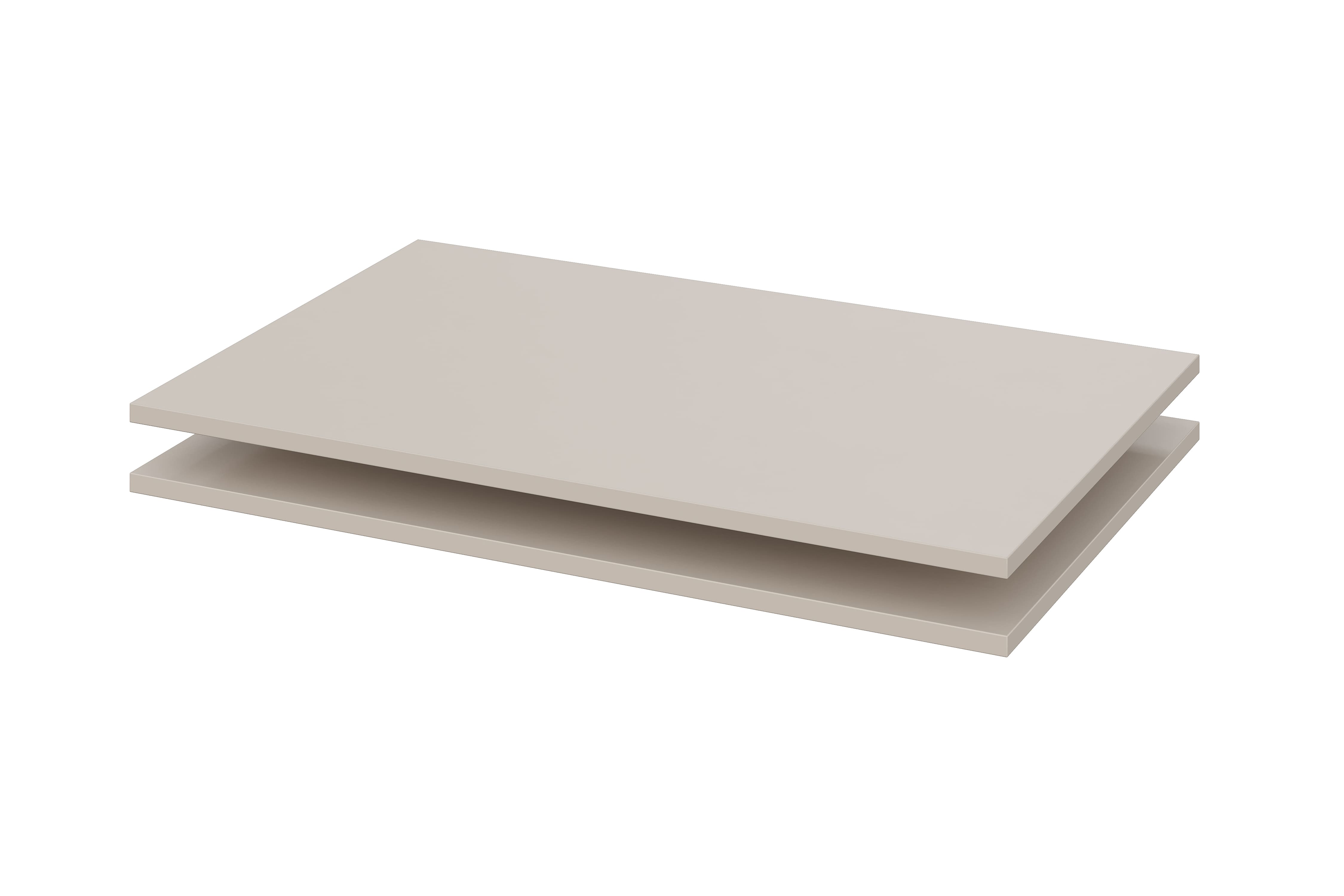 Полки NN Мебель для ШК 5 Меланж (2 шт. в комплекте) - фото