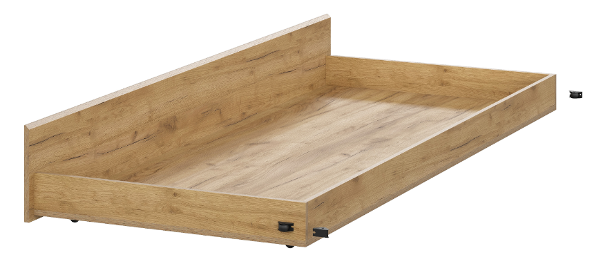 Кровать SV-МЕБЕЛЬ (МС Милан К) Дуб Золотой, выкатная - фото