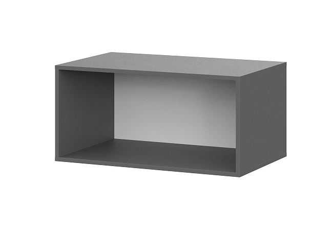 Шкаф NN Мебель ШК 5 (800) Антресоль Графит серый - фото2