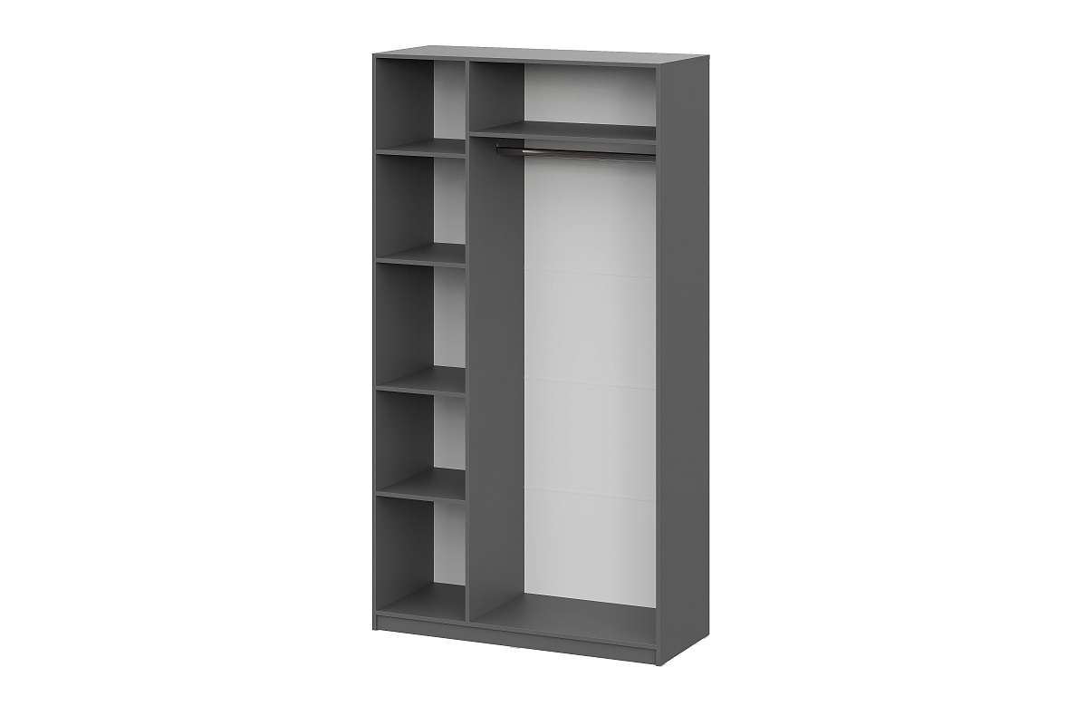 Полки NN Мебель для ШК 5 Графит серый (2 шт. в комплекте) - фото4